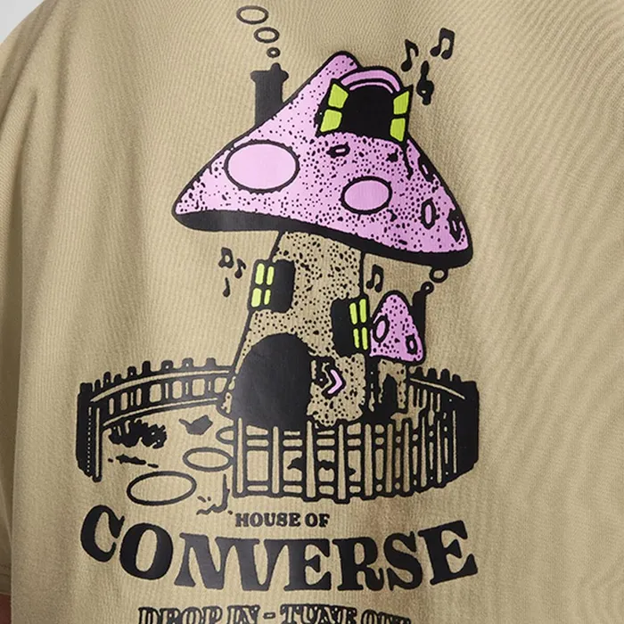 Converse Tops and Shirts Mushroom Cottage TShirt Mossy Sloth 8211 Men