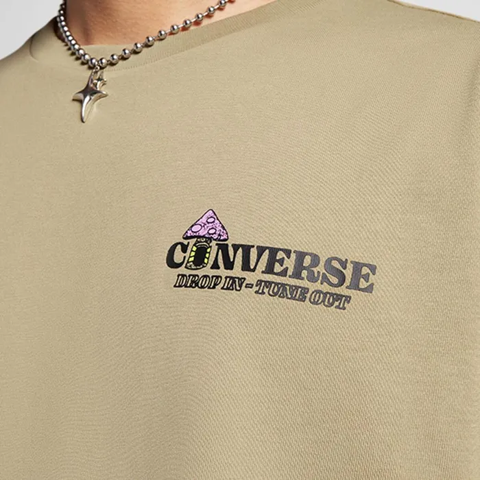 Converse Tops and Shirts Mushroom Cottage TShirt Mossy Sloth 8211 Men