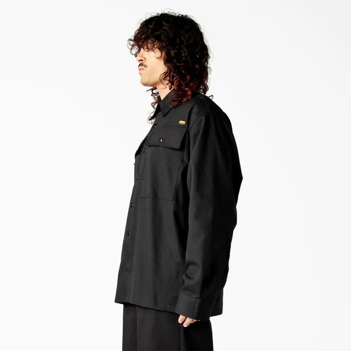 Dickies Button Up Dickies X Willy Chavarria Long Sleeve Work Shirt Black Black bk 8211 Men Dickies Button Up Dickies X Willy Chavarria Long Sleeve Work Shirt Black Black bk 8211 Men