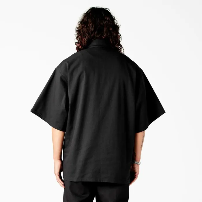 Dickies Button Up Dickies X Willy Chavarria Short Sleeve Work Shirt Black Black bk 8211 Men Dickies Button Up Dickies X Willy Chavarria Short Sleeve Work Shirt Black Black bk 8211 Men