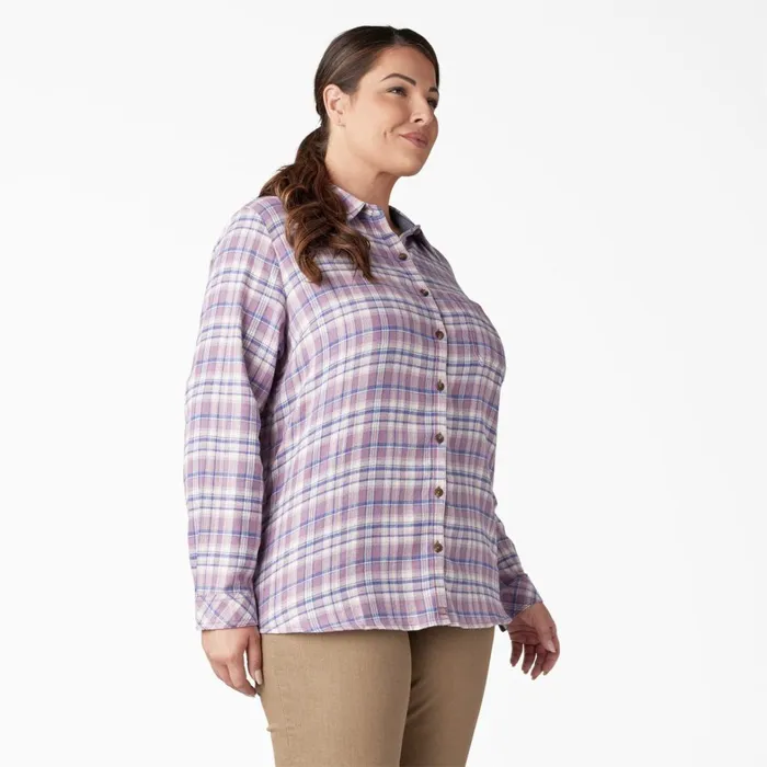 Dickies Button Up Women039s Plus Long Sleeve Plaid Flannel Shirt GrapeadeOrchard Plaid Grapeadeorchard Plaid b2j 8211 Women Dickies Button Up Women039s Plus Long Sleeve Plaid Flannel Shirt GrapeadeOrchard Plaid Grapeadeorchard Plaid b2j 8211 Women