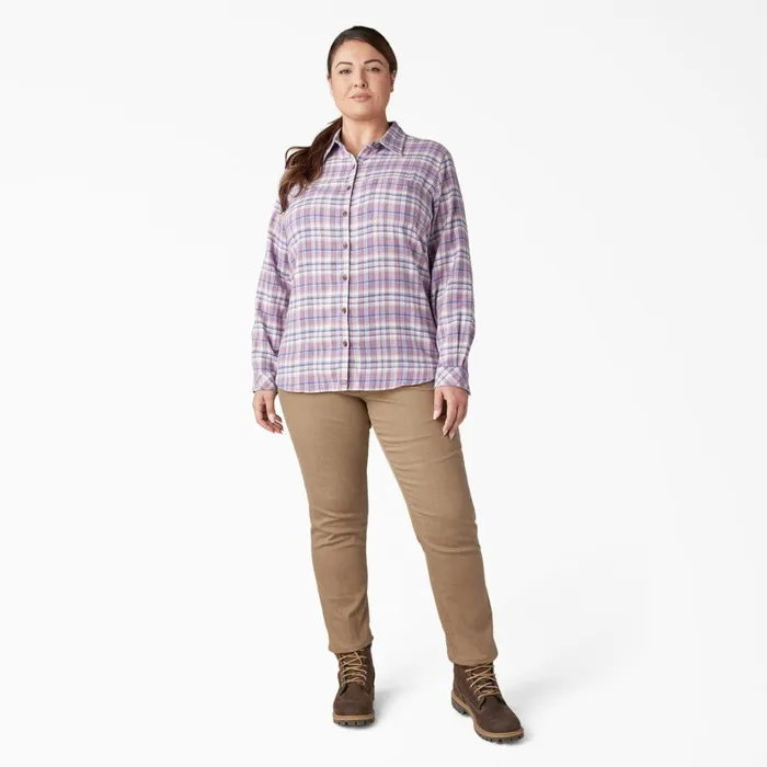 Dickies Button Up Women039s Plus Long Sleeve Plaid Flannel Shirt GrapeadeOrchard Plaid Grapeadeorchard Plaid b2j 8211 Women Dickies Button Up Women039s Plus Long Sleeve Plaid Flannel Shirt GrapeadeOrchard Plaid Grapeadeorchard Plaid b2j 8211 Women