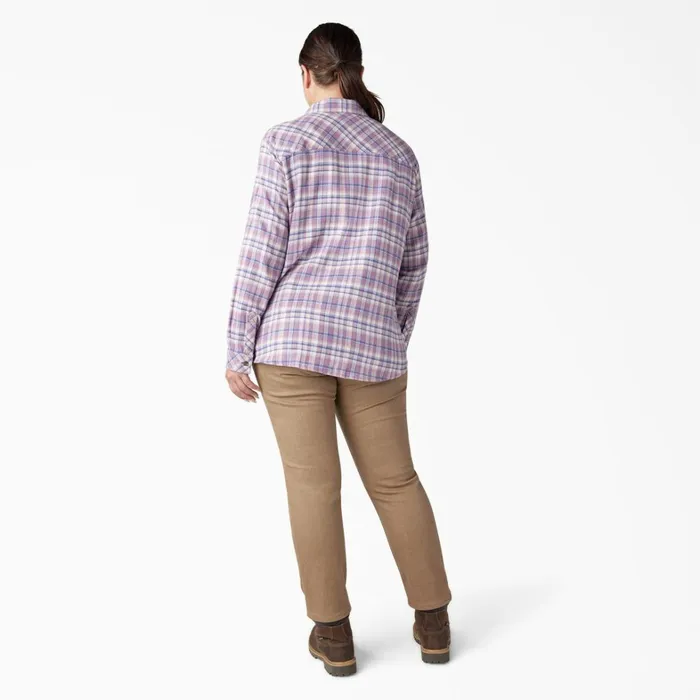 Dickies Button Up Women039s Plus Long Sleeve Plaid Flannel Shirt GrapeadeOrchard Plaid Grapeadeorchard Plaid b2j 8211 Women Dickies Button Up Women039s Plus Long Sleeve Plaid Flannel Shirt GrapeadeOrchard Plaid Grapeadeorchard Plaid b2j 8211 Women