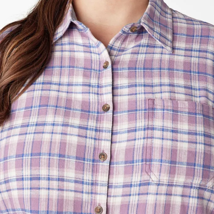 Dickies Button Up Women039s Plus Long Sleeve Plaid Flannel Shirt GrapeadeOrchard Plaid Grapeadeorchard Plaid b2j 8211 Women Dickies Button Up Women039s Plus Long Sleeve Plaid Flannel Shirt GrapeadeOrchard Plaid Grapeadeorchard Plaid b2j 8211 Women