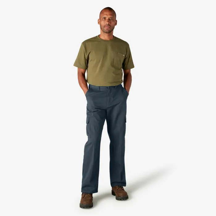 Dickies Cargo Loose Fit Cargo Pants Rinsed Dark Navy Rinsed Dark Navy rdn 8211 Men Dickies Cargo Loose Fit Cargo Pants Rinsed Dark Navy Rinsed Dark Navy rdn 8211 Men
