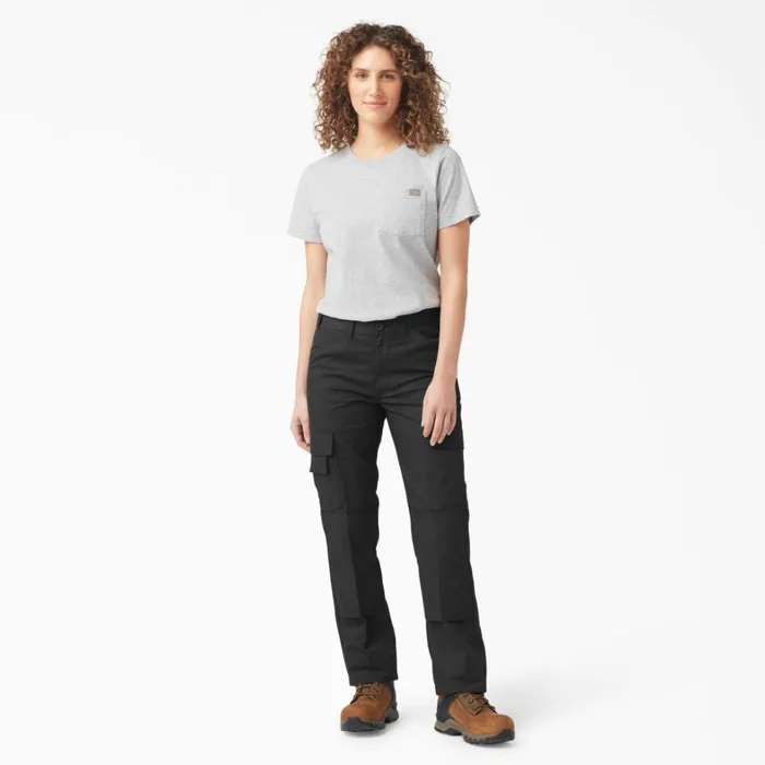 Dickies Cargo Women039s FLEX Regular Fit Cargo Pants Black Black bk 8211 Women Dickies Cargo Women039s FLEX Regular Fit Cargo Pants Black Black bk 8211 Women