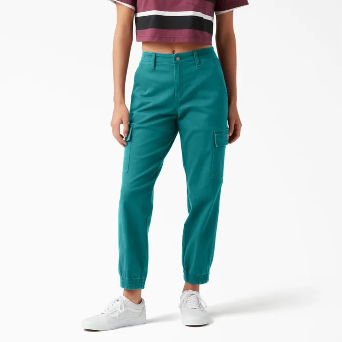 Dickies Cargo Women039s High Rise Fit Cargo Jogger Pants Deep Lake Deep Lake dl2 8211 Women Dickies Cargo Women039s High Rise Fit Cargo Jogger Pants Deep Lake Deep Lake dl2 8211 Women