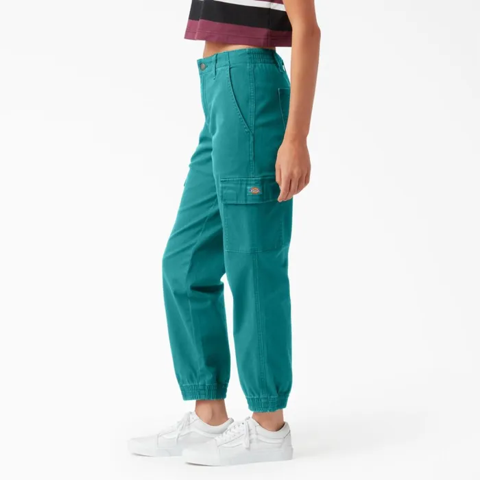 Dickies Cargo Women039s High Rise Fit Cargo Jogger Pants Deep Lake Deep Lake dl2 8211 Women Dickies Cargo Women039s High Rise Fit Cargo Jogger Pants Deep Lake Deep Lake dl2 8211 Women