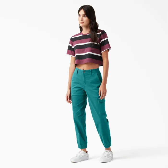 Dickies Cargo Women039s High Rise Fit Cargo Jogger Pants Deep Lake Deep Lake dl2 8211 Women Dickies Cargo Women039s High Rise Fit Cargo Jogger Pants Deep Lake Deep Lake dl2 8211 Women