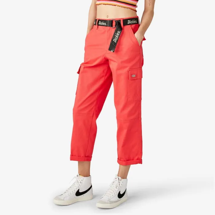 Dickies Cargo Women039s Relaxed Fit Cropped Cargo Pants Bittersweet Bittersweet bw2 8211 Women Dickies Cargo Women039s Relaxed Fit Cropped Cargo Pants Bittersweet Bittersweet bw2 8211 Women