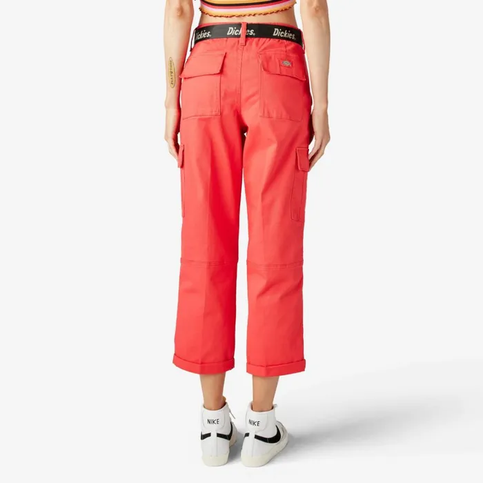 Dickies Cargo Women039s Relaxed Fit Cropped Cargo Pants Bittersweet Bittersweet bw2 8211 Women Dickies Cargo Women039s Relaxed Fit Cropped Cargo Pants Bittersweet Bittersweet bw2 8211 Women