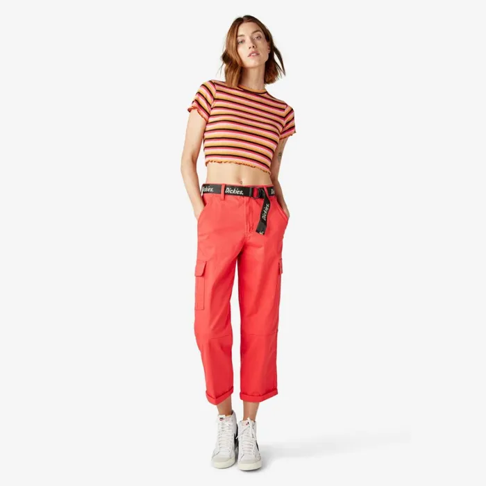 Dickies Cargo Women039s Relaxed Fit Cropped Cargo Pants Bittersweet Bittersweet bw2 8211 Women Dickies Cargo Women039s Relaxed Fit Cropped Cargo Pants Bittersweet Bittersweet bw2 8211 Women