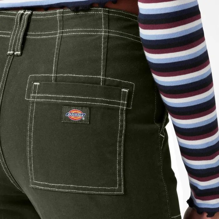 Dickies Cargo Women039s Skinny Fit Cuffed Cargo Pants Olive Green Olive Green og 8211 Women Dickies Cargo Women039s Skinny Fit Cuffed Cargo Pants Olive Green Olive Green og 8211 Women