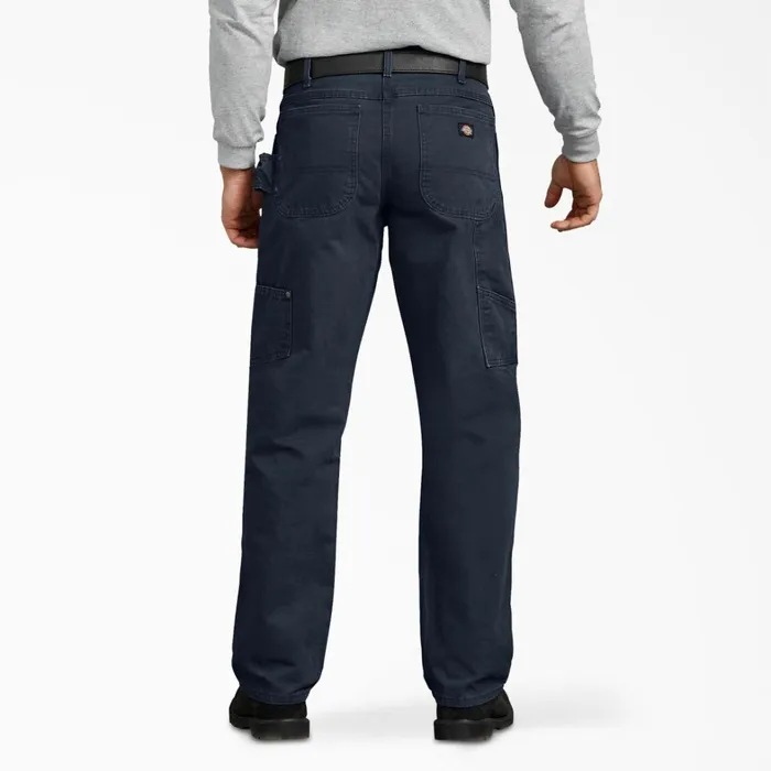 Dickies Carpenter Relaxed Fit Straight Leg Sanded Duck Carpenter Pants Rinsed Dark Navy Rinsed Dark Navy rdn 8211 Men Dickies Carpenter Relaxed Fit Straight Leg Sanded Duck Carpenter Pants Rinsed Dark Navy Rinsed Dark Navy rdn 8211 Men