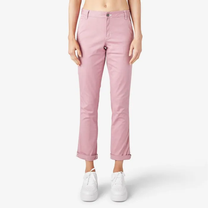Dickies Carpenter Women039s Slim Straight Fit Roll Hem Carpenter Pants Foxglove Foxglove f2g 8211 Women Dickies Carpenter Women039s Slim Straight Fit Roll Hem Carpenter Pants Foxglove Foxglove f2g 8211 Women