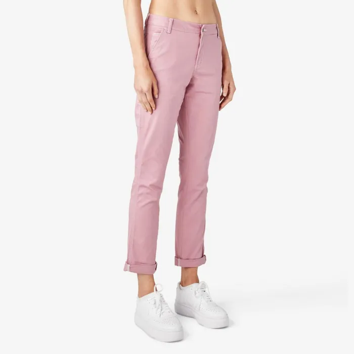 Dickies Carpenter Women039s Slim Straight Fit Roll Hem Carpenter Pants Foxglove Foxglove f2g 8211 Women Dickies Carpenter Women039s Slim Straight Fit Roll Hem Carpenter Pants Foxglove Foxglove f2g 8211 Women
