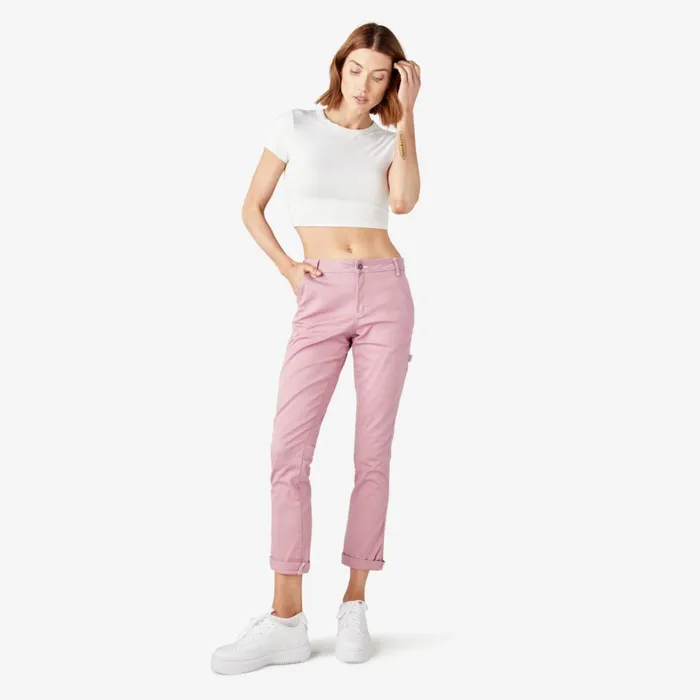 Dickies Carpenter Women039s Slim Straight Fit Roll Hem Carpenter Pants Foxglove Foxglove f2g 8211 Women Dickies Carpenter Women039s Slim Straight Fit Roll Hem Carpenter Pants Foxglove Foxglove f2g 8211 Women