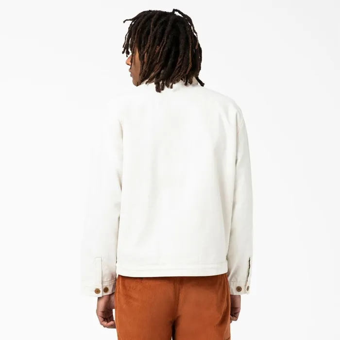 Dickies Coats and Jackets Duck Canvas FleeceLined Jacket Stonewashed Cloud Stonewashed Cloud s2c 8211 Men Dickies Coats and Jackets Duck Canvas FleeceLined Jacket Stonewashed Cloud Stonewashed Cloud s2c 8211 Men