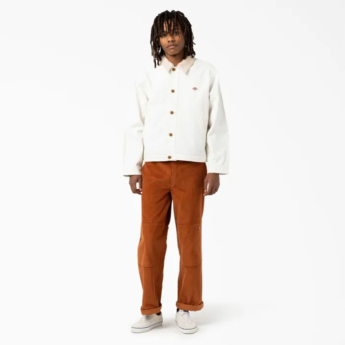 Dickies Coats and Jackets Duck Canvas FleeceLined Jacket Stonewashed Cloud Stonewashed Cloud s2c 8211 Men Dickies Coats and Jackets Duck Canvas FleeceLined Jacket Stonewashed Cloud Stonewashed Cloud s2c 8211 Men
