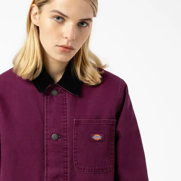 Dickies Coats and Jackets Women039s Duck Canvas Chore Coat Grape Wine Grape Wine gw9 8211 Women Dickies Coats and Jackets Women039s Duck Canvas Chore Coat Grape Wine Grape Wine gw9 8211 Women