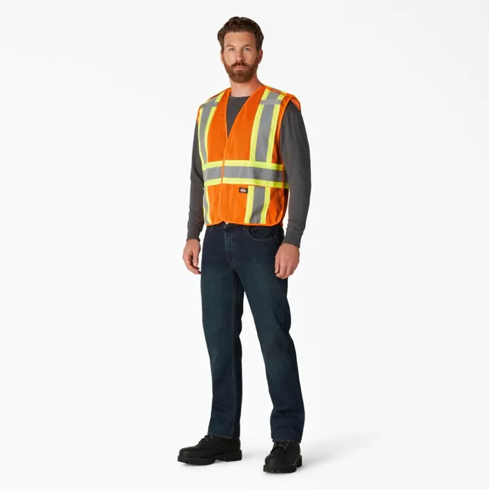 Dickies Hi Vis Hi Vis Safety Vest ANSI Orange Ansi Orange ao 8211 MenWomen Dickies Hi Vis Hi Vis Safety Vest ANSI Orange Ansi Orange ao 8211 MenWomen