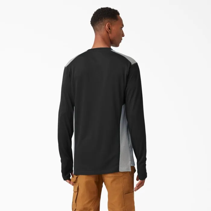 Dickies Hi Vis TempiQ 365 Long Sleeve Pocket TShirt Black Black kbk 8211 Men Dickies Hi Vis TempiQ 365 Long Sleeve Pocket TShirt Black Black kbk 8211 Men