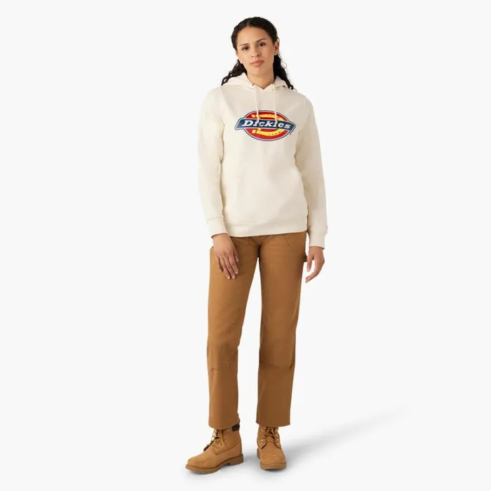Dickies Hoodies and Sweatshirts Women039s Water Repellent Logo Hoodie Antique White Antique White aw 8211 Women Dickies Hoodies and Sweatshirts Women039s Water Repellent Logo Hoodie Antique White Antique White aw 8211 Women