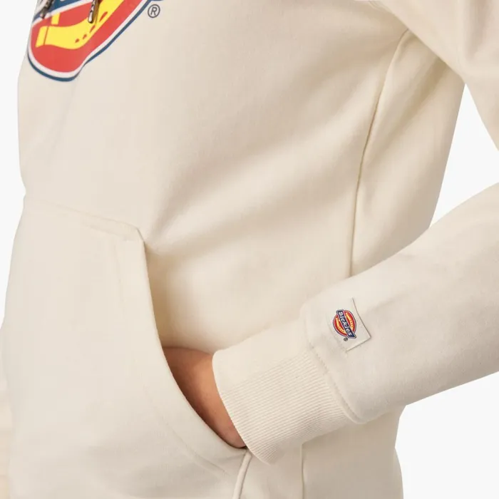 Dickies Hoodies and Sweatshirts Women039s Water Repellent Logo Hoodie Antique White Antique White aw 8211 Women Dickies Hoodies and Sweatshirts Women039s Water Repellent Logo Hoodie Antique White Antique White aw 8211 Women