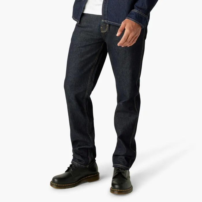 Dickies Jeans Houston Relaxed Fit Jeans Rinsed Indigo Blue Rinsed Indigo Blue rnb 8211 Men Dickies Jeans Houston Relaxed Fit Jeans Rinsed Indigo Blue Rinsed Indigo Blue rnb 8211 Men
