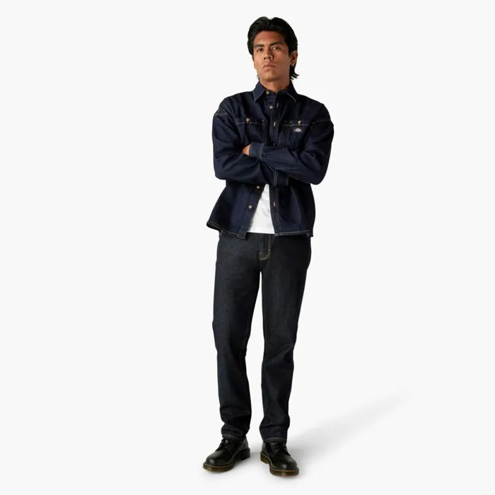 Dickies Jeans Houston Relaxed Fit Jeans Rinsed Indigo Blue Rinsed Indigo Blue rnb 8211 Men Dickies Jeans Houston Relaxed Fit Jeans Rinsed Indigo Blue Rinsed Indigo Blue rnb 8211 Men