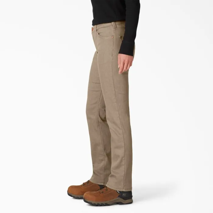 Dickies Jeans Women039s Perfect Shape Straight Fit Jeans Stonewashed Bronze Sand Stonewashed Bronze Sand s1s 8211 Women Dickies Jeans Women039s Perfect Shape Straight Fit Jeans Stonewashed Bronze Sand Stonewashed Bronze Sand s1s 8211 Women