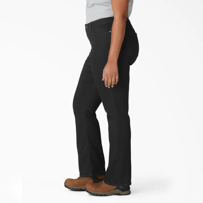 Dickies Jeans Women039s Plus Perfect Shape Bootcut Jeans Rinsed Black Rinsed Black rbk 8211 Women Dickies Jeans Women039s Plus Perfect Shape Bootcut Jeans Rinsed Black Rinsed Black rbk 8211 Women
