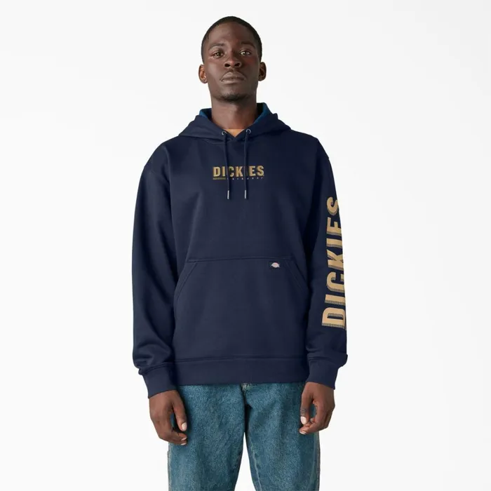 Dickies Outerwear Water Repellent Workwear Graphic Hoodie Ink Navy Ink Navy ik 8211 Men