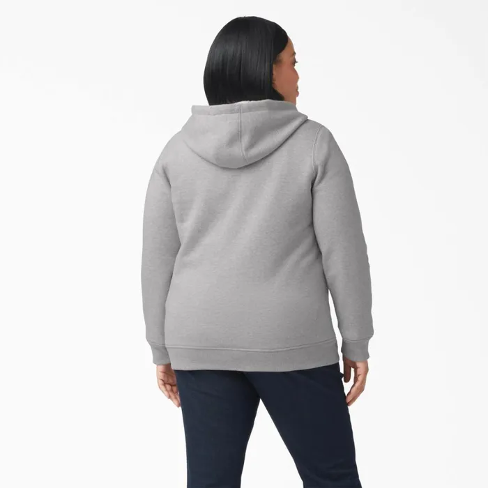 Dickies Outerwear Women039s Plus Heavyweight FullZip Hoodie Heather Gray Heather Gray hg 8211 Women Dickies Outerwear Women039s Plus Heavyweight FullZip Hoodie Heather Gray Heather Gray hg 8211 Women