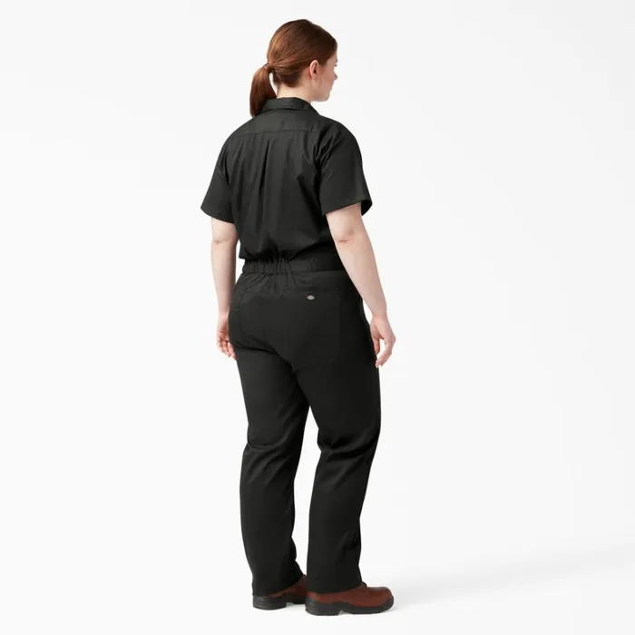 Dickies Painters Women039s Plus FLEX Cooling TempiQ Short Sleeve Coveralls Black Black bk 8211 Women Dickies Painters Women039s Plus FLEX Cooling TempiQ Short Sleeve Coveralls Black Black bk 8211 Women