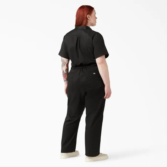 Dickies Painters Women039s Plus FLEX Cooling TempiQ Short Sleeve Coveralls Black Black bk 8211 Women Dickies Painters Women039s Plus FLEX Cooling TempiQ Short Sleeve Coveralls Black Black bk 8211 Women