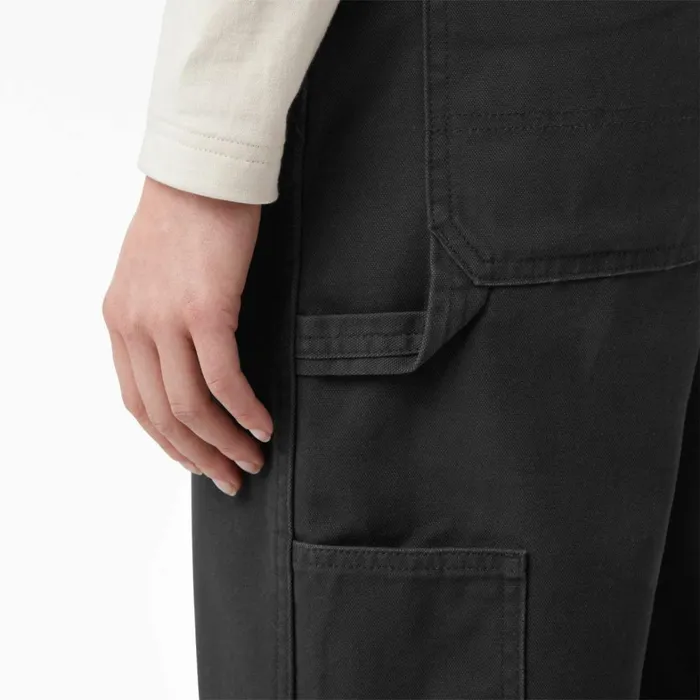 Dickies Painters Women039s Relaxed Fit Bib Overalls Rinsed Black Rinsed Black rbk 8211 Women Dickies Painters Women039s Relaxed Fit Bib Overalls Rinsed Black Rinsed Black rbk 8211 Women