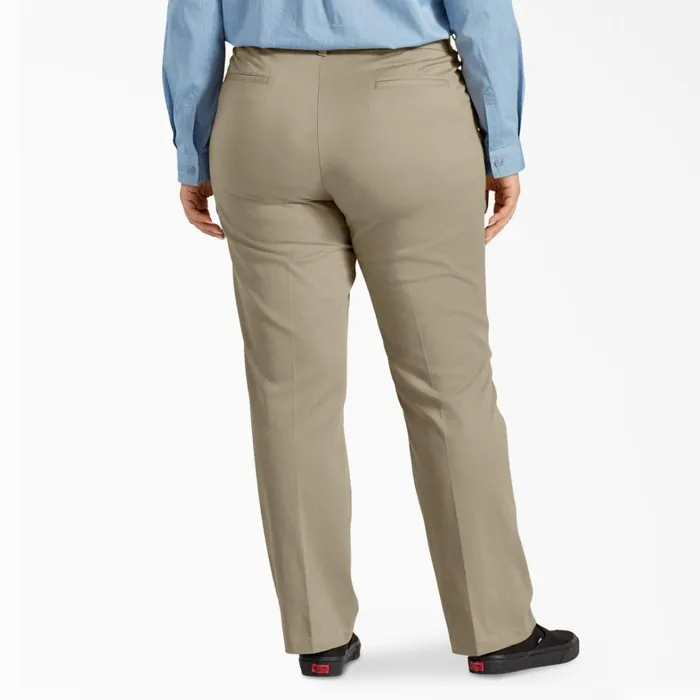 Dickies Pants Women039s Plus Perfect Shape Straight Fit Pants Rinsed Oxford Stone Rinsed Oxford Stone rdg2 8211 Women Dickies Pants Women039s Plus Perfect Shape Straight Fit Pants Rinsed Oxford Stone Rinsed Oxford Stone rdg2 8211 Women
