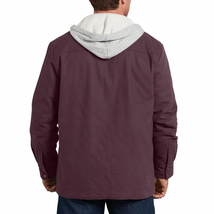 Dickies Shirt Jackets Duck Hooded Shirt Jacket Maroon Maroon mr 8211 Men Dickies Shirt Jackets Duck Hooded Shirt Jacket Maroon Maroon mr 8211 Men