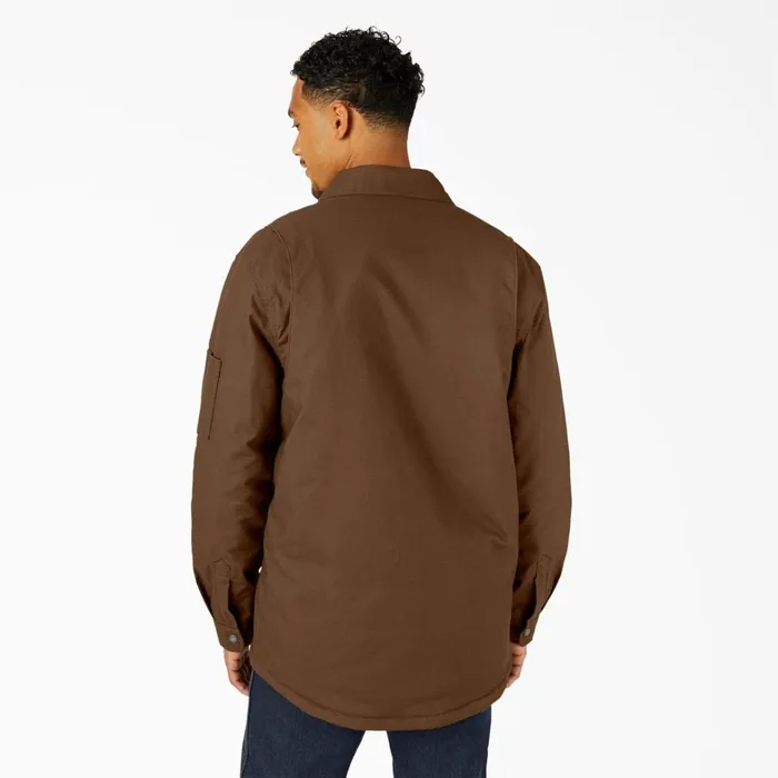 Dickies Shirt Jackets Water Repellent FleeceLined Duck Shirt Jacket Timber Brown Timber Brown tb 8211 Men Dickies Shirt Jackets Water Repellent FleeceLined Duck Shirt Jacket Timber Brown Timber Brown tb 8211 Men
