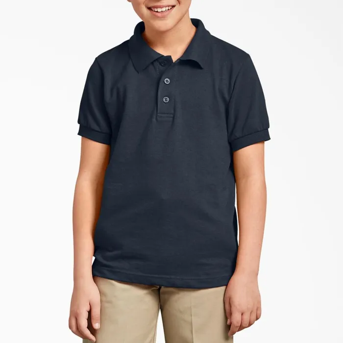Dickies Shirts Kids039 Piqu Short Sleeve Polo 420 Dark Navy Dark Navy dn 8211 Kids Dickies Shirts Kids039 Piqu Short Sleeve Polo 420 Dark Navy Dark Navy dn 8211 Kids
