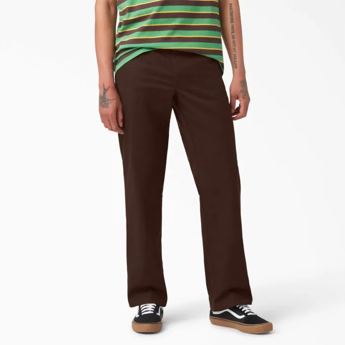 Dickies Skateboarding Pants Vincent Alvarez Balam Regular Fit Pants Chocolate Brown Chocolate Brown cb 8211 Men Dickies Skateboarding Pants Vincent Alvarez Balam Regular Fit Pants Chocolate Brown Chocolate Brown cb 8211 Men