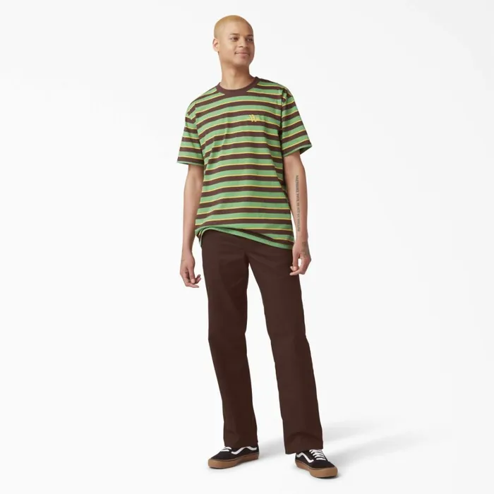 Dickies Skateboarding Pants Vincent Alvarez Balam Regular Fit Pants Chocolate Brown Chocolate Brown cb 8211 Men Dickies Skateboarding Pants Vincent Alvarez Balam Regular Fit Pants Chocolate Brown Chocolate Brown cb 8211 Men