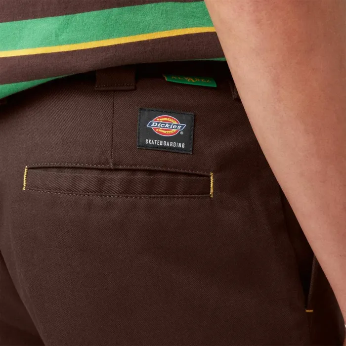 Dickies Skateboarding Pants Vincent Alvarez Balam Regular Fit Pants Chocolate Brown Chocolate Brown cb 8211 Men Dickies Skateboarding Pants Vincent Alvarez Balam Regular Fit Pants Chocolate Brown Chocolate Brown cb 8211 Men