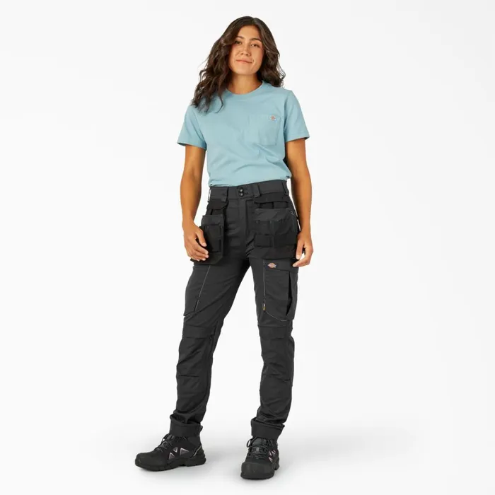 Dickies Work Pants Women039s FLEX Relaxed Fit Work Pants Black Black bk 8211 Women Dickies Work Pants Women039s FLEX Relaxed Fit Work Pants Black Black bk 8211 Women