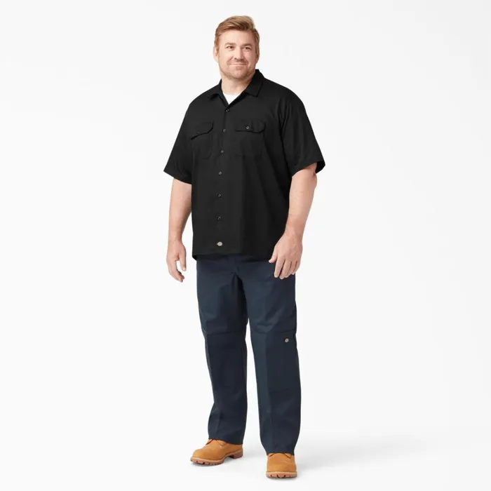 Dickies Work Shirts Short Sleeve Work Shirt Black Black bk 8211 Men Dickies Work Shirts Short Sleeve Work Shirt Black Black bk 8211 Men