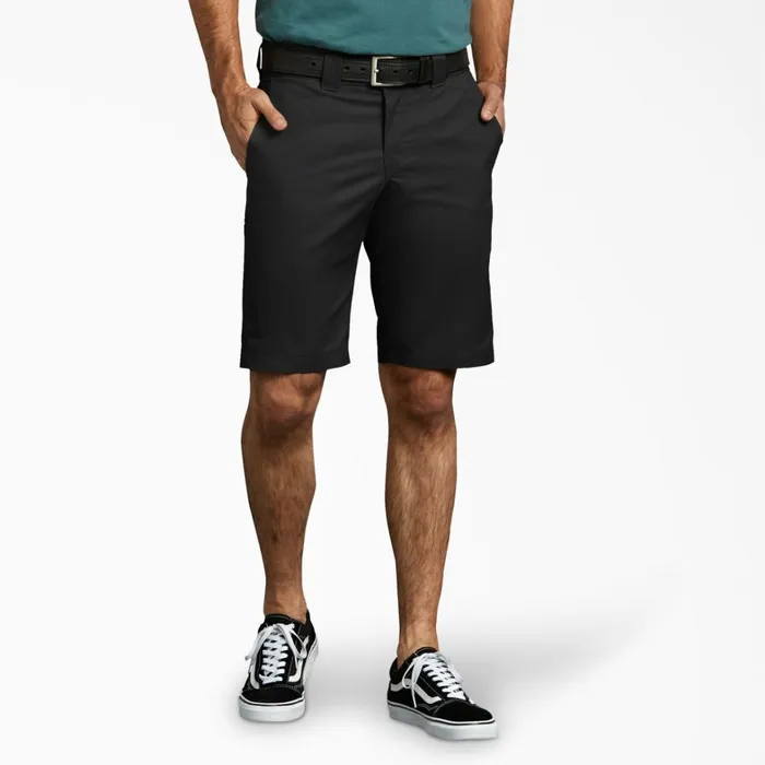 Dickies Work Shorts Slim Fit Work Shorts 11034 Black Black bk 8211 Men