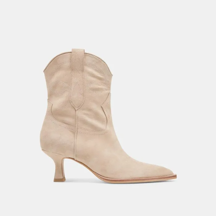 Dolce Vita Angel Booties Dune Suede Women Boots and Booties