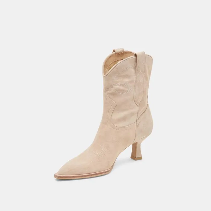 Dolce Vita Angel Booties Dune Suede Women Boots and Booties