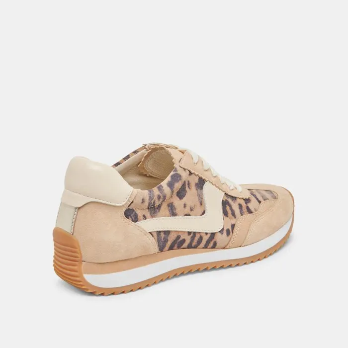 Dolce Vita Bntcd Sneakers Lt Leopard Suede Women Sneakers